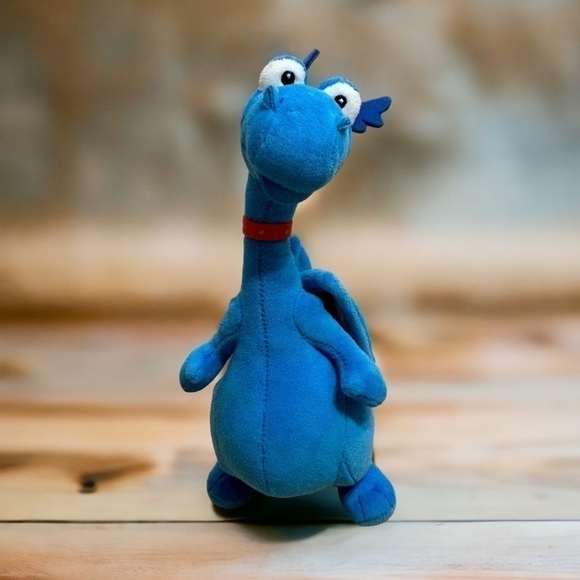Disney Other - Disney Stuffy Doc Mcstuffins Plush Dragon Blue Kids Toy Stuffed